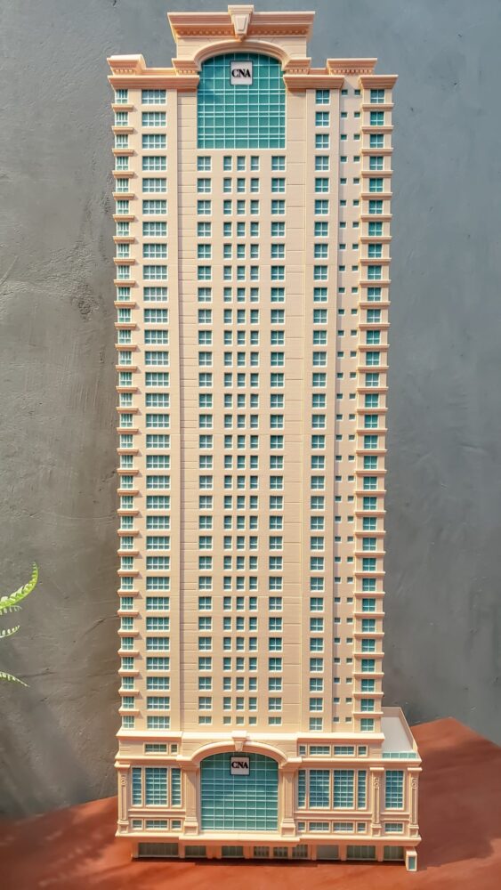 Maquete impressa em 3D