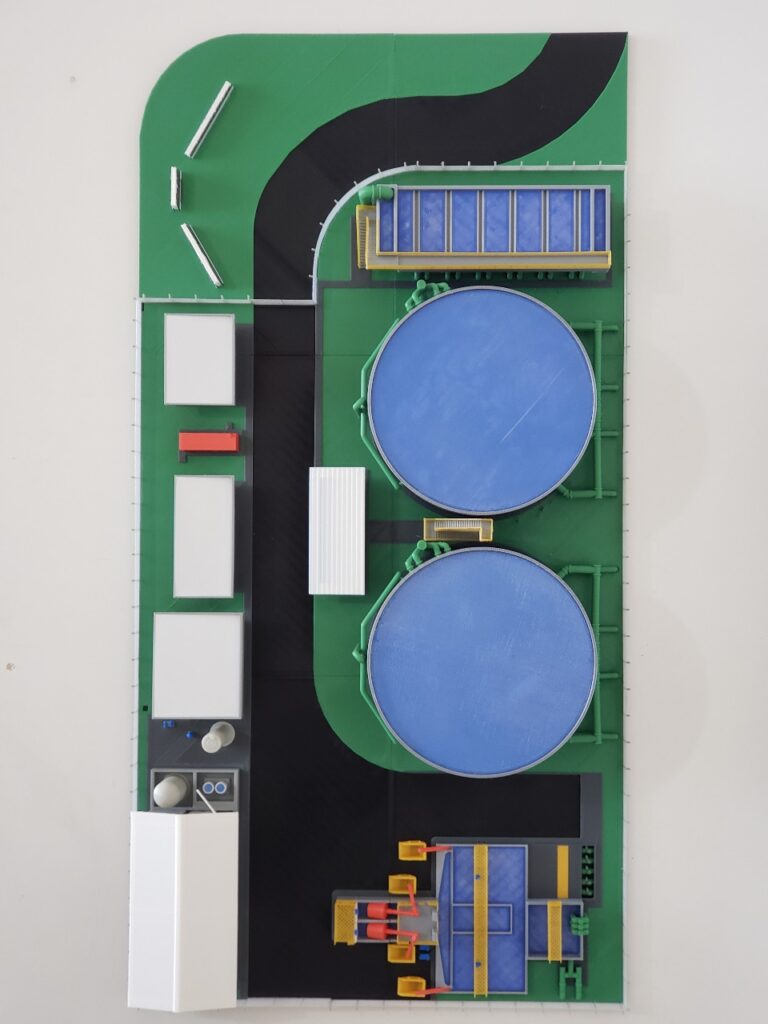 Miniatura impressa em 3D